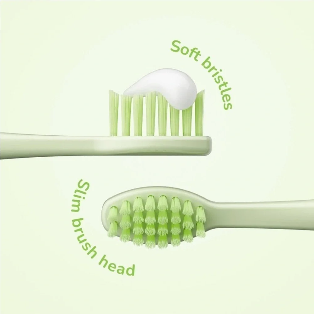 ORDO Sonic Kids’ Battery Toothbrush- Squishmallows Rutabaga- Green